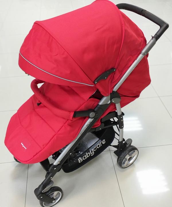коляска Baby Care GT4 Plus (живое фото) красная